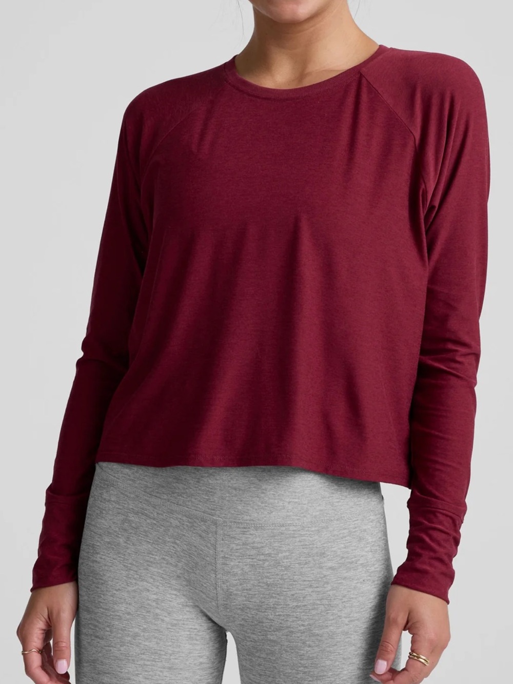 NEW Beyond Yoga Featherweight Daydreamer Long Sleeve Shirt Medium UV Protection